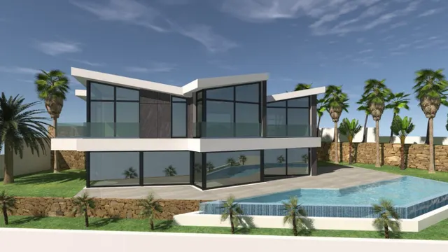 Próximamente proyecto nuevo de 4 villas de lujo estilo moderno — 7