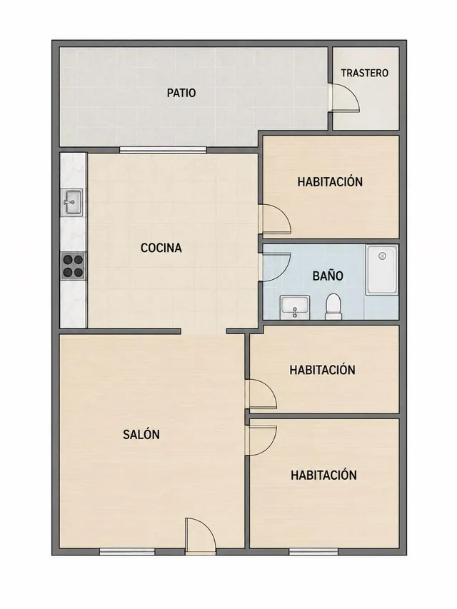 EXCLUSIVA  PLANTA BAJA CON ENCANTO A 300 M DEL MAR — 25