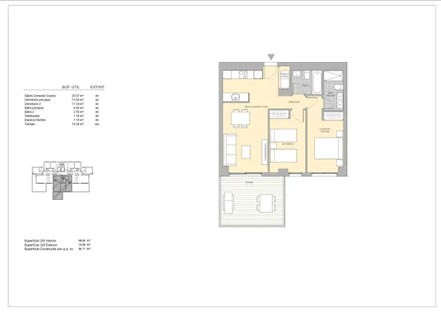Apartamentos modernos de 2 dormitorios la venta en Calpe - Vistas al Peñón de Ifach y las Salinas — 13