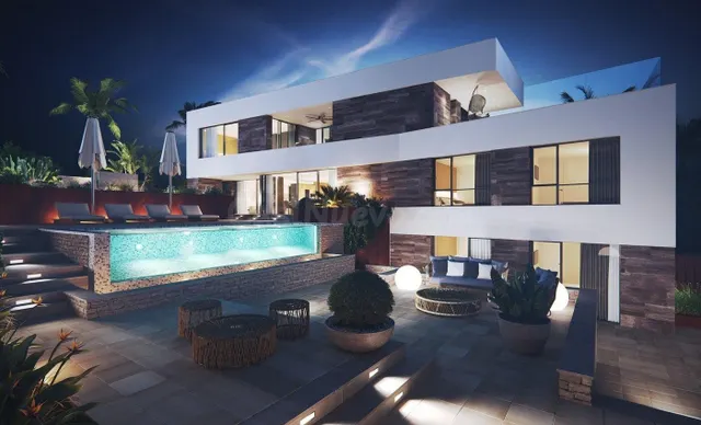 VILLA CON ESPECTACULARES VISTAS AL MAR. PRIMERA LINEA DE COS - foto 2