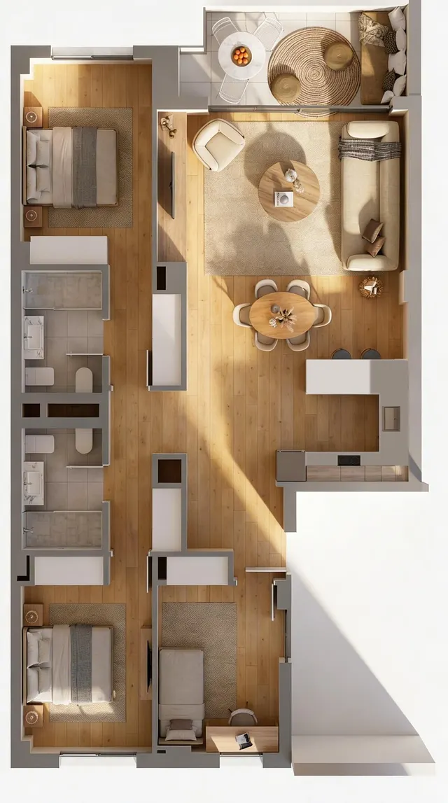 Nueva construcción COR39: 12 modernos apartamentos de 2 y 3 dormitorios en Pere Garau — 13