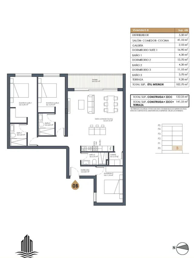 Apartamentos de nueva construcción en el centro de Guardamar del Segura, cerca de la playa — 16