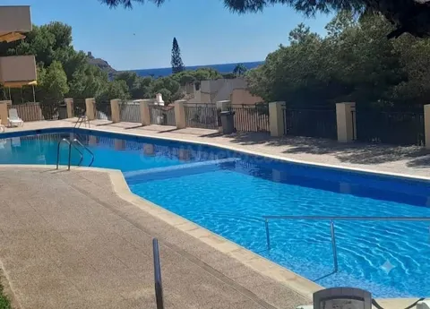 MAGNIFICO Y ENCANTADOR APARTAMENTO EN LA AZOHIA CON PISCINA Y VISTAS AL MAR
