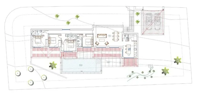 ▷Villa con Piscina y Vistas al Mar en Jávea Monte Olimpo, Costa Blanca. — 6