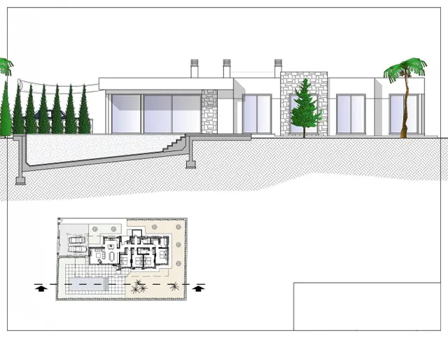 VILLA DE OBRA NUEVA EN CALPE — 7