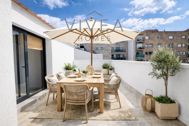 Ático dúplex 3 dormitorios + 2 baños (2 terrazas de 10m2 y 2