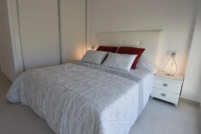 ESTUPENDO APARTAMENTO DE OBRA NUEVA 2 DORMITORIOS 2 BAÑOS  CON PISCINA EN ORIHUELA COSTA , ALICANTE — 5