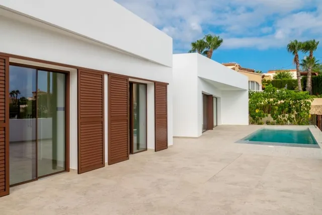 Villa moderna lista para entrar en la costa de Benissa y Calpe — 6