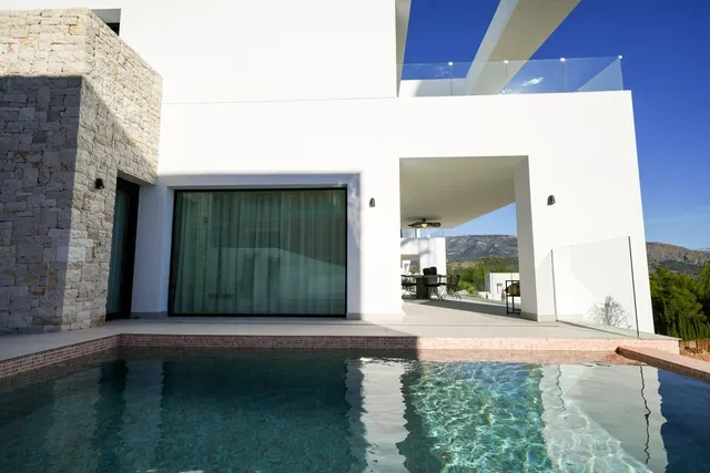 ✓Encantadora Villa Moderna con Piscina en Polop, Costa Blanca. — 2
