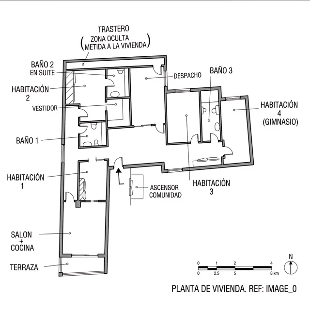 Una vivienda única por espacio, distribución y posibilidades en Aguadulce — 30