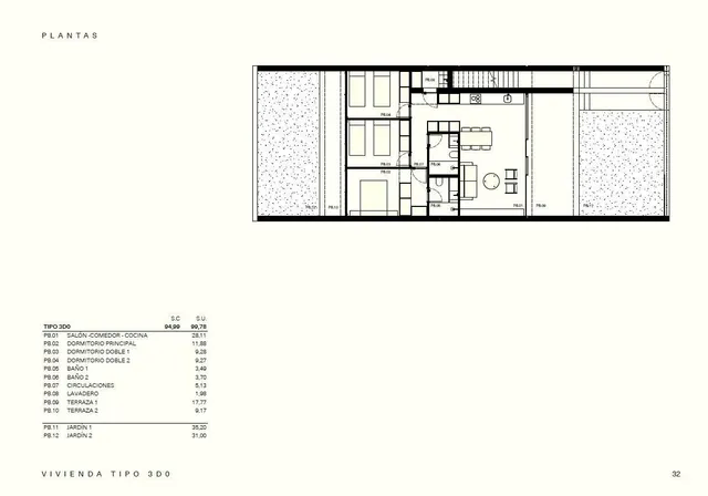 Bungalow 3 habitaciones 99m² en venta - Los balcones — 15