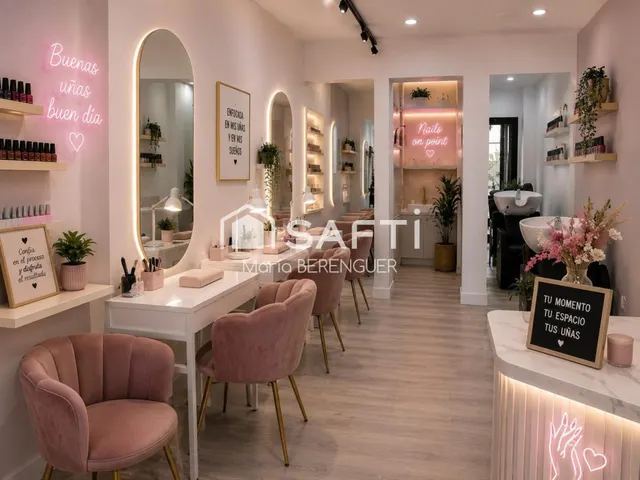 Local ideal para peluquería, barbería, uñas o estética en Mollet. — 8