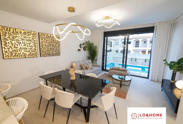 VILLA DE 4 DORMITORIOS 3 BAÑOS, PISCINA, EN ORIHUELA COSTA - foto 3