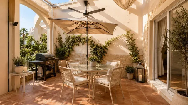 Tríplex junto al campo de golf de La Envía, con terrazas, piscina y garaje privado — 25