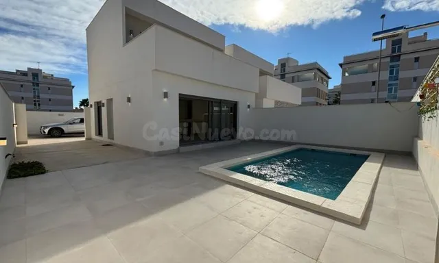 CHALET ADOSADO DE 3 DORMITORIOS 2 BAÑOS EN LA ZENIA (ORIHUEL - foto 4