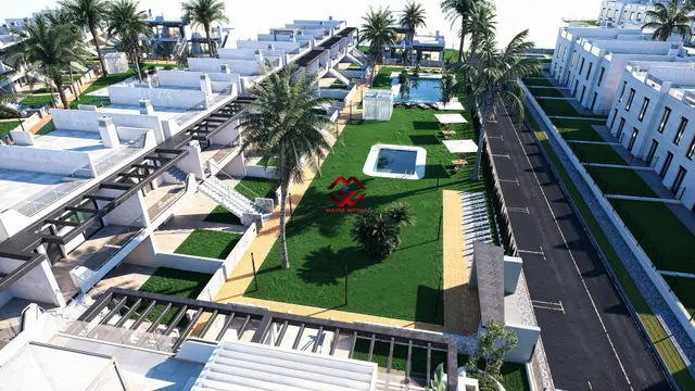 Bungalows de nueva construcción con jardín o solárium cerca de la playa en Pilar de la Horadada — 46