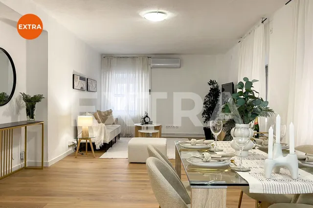 87 m2 exteriores junto a Orense, con propuesta de redistribución a 2 dormitorios y 2 baños — 9