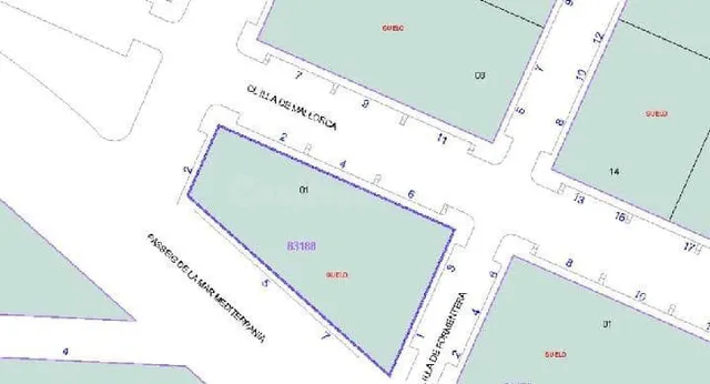 Terreno urbano 1664m² en venta - Comunidad valenciana