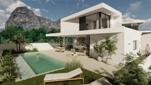 Villas de lujo independientes con piscina privada en Polop - foto 2