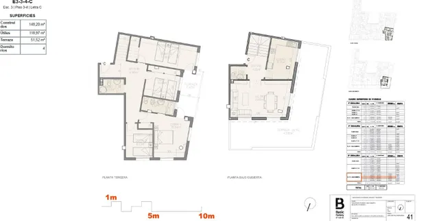 Ático dúplex con 4 habitaciones y espectacular terraza en Patiño, Murcia — 13