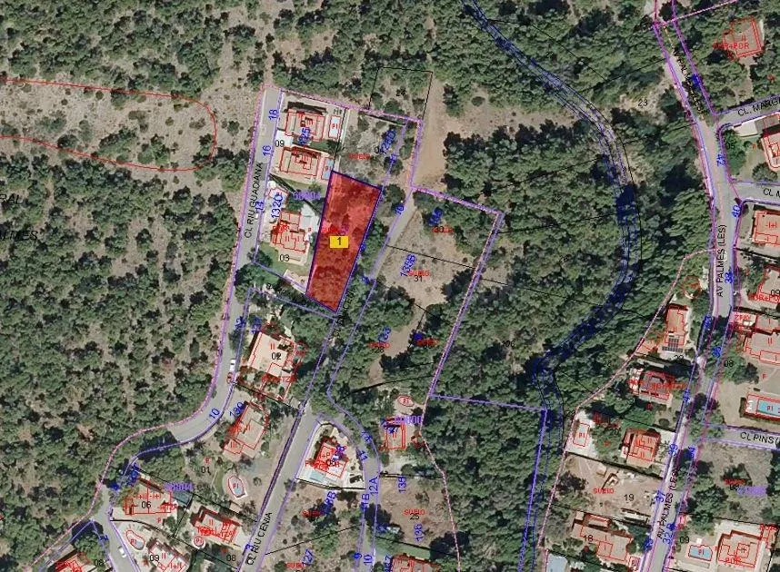 Terreno urbano en Benicassim, la urbanización La Parreta