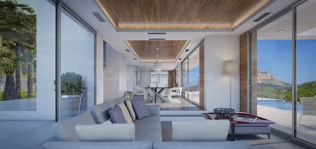 Increible proyecto de villa de lujo en venta en Javea - foto 3