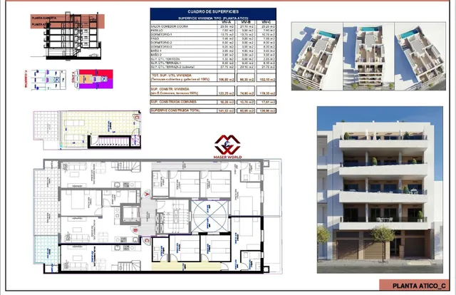Apartamentos de obra nueva en Torrevieja – a 600 m de la Playa del Cura y del paseo marítimo — 14