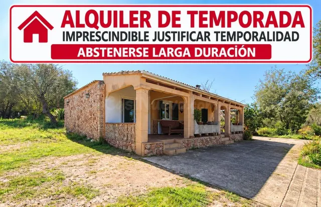 Finca rústica con piscina y parcela de 3.400 m2 en Costitx –