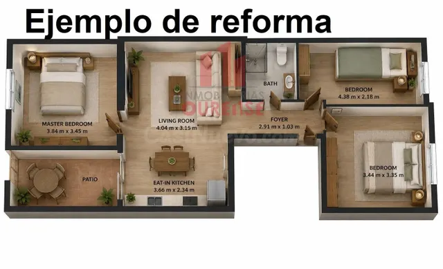 CASA SIN REMATAR CON PARCELA EN PLENO CASCO URBANO DE OURENS