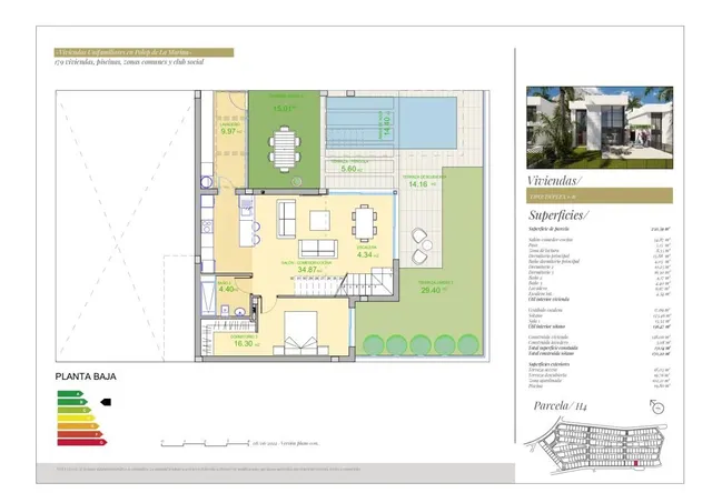 Villa 3 habitaciones 118m² en venta - Pla de cantal — 20