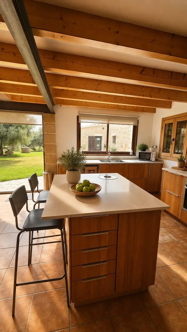 Espectacular finca con piscina infinity y vistas a la Serra de Tramuntana en Alaró — 28