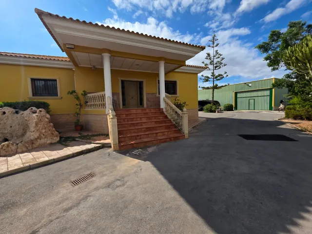 Chalet con piscina, casa de invitados y nave de 300 m2 a 1 km de Elche — 11