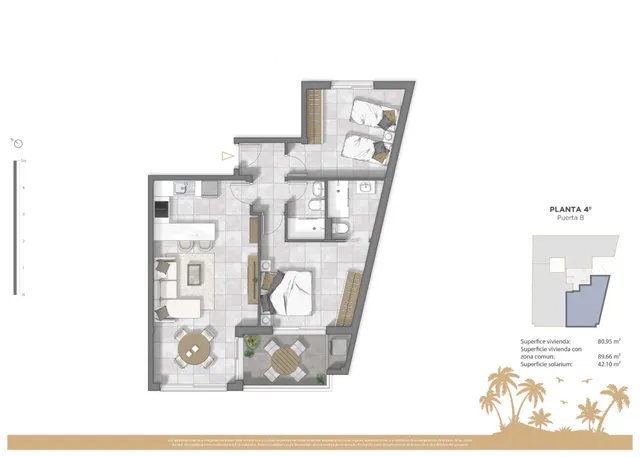 Ático 2 habitaciones 72m² en venta - CENTRO — 9