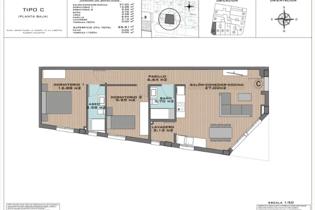 Apartamento 3 habitaciones 83m² en venta - Pueblo 3 — 12