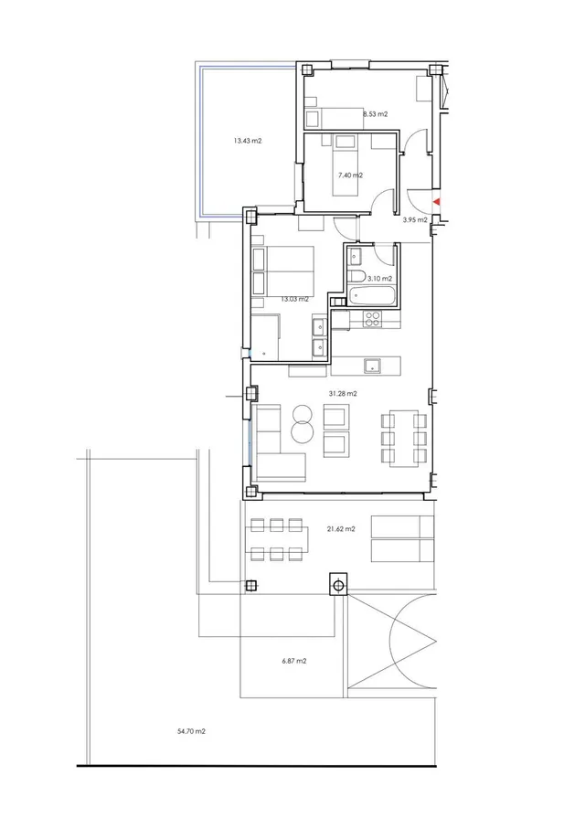 Apartamento 3 habitaciones 80m² en venta - Riviera del sol — 48