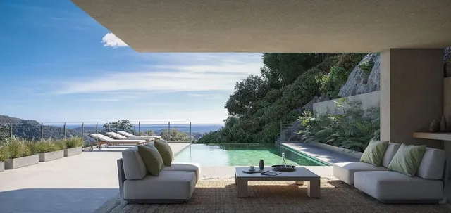 Terreno de 2300 m2 en Benahavís con vistas al mar — 6
