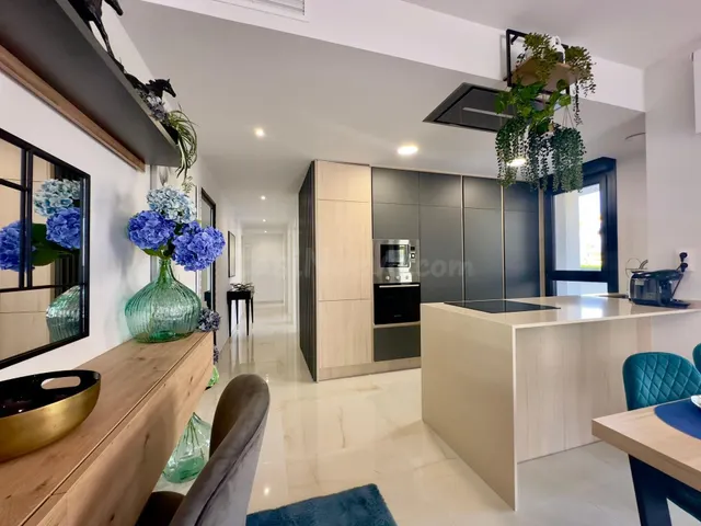 APARTAMENTO DE 3 DORMITORIOS 2 BAÑOS +2 PLAZAS DE GARAJES EN ORIHUELA COSTA (PLAYA FLAMENCA) — 17