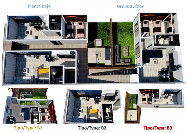 Planta baja 1 habitación 41m² en venta - Centro — 28