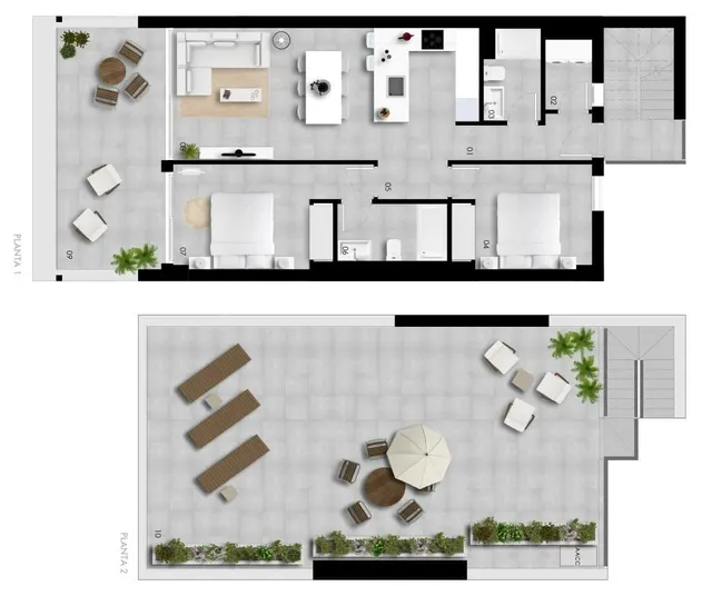 ✓Dúplex Apartamentos con Vistas al Mar en Villajoyosa, Costa Blanca. — 9