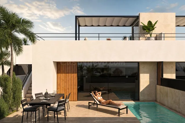 Villa adosada de nueva construcción con 3 domitorios en Cond - foto 2