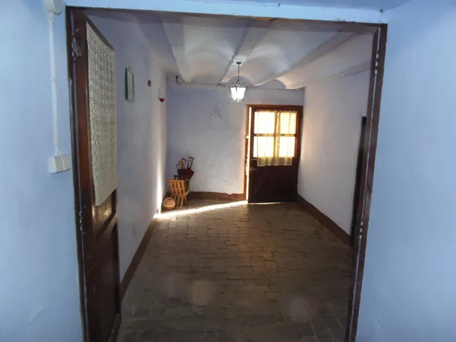 Casa grande haciendo esquina en el centro del pueblo, con patio grande, planta baja, dos alturas — 23