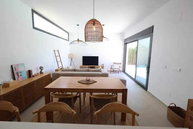 Villa moderna con piscina privada y vistas al golf en La Finca, Algorfa — 9