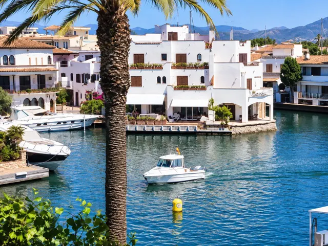 APARTAMENTO CON VISTAS AL CANAL Y TERRAZA EN EMPURIABRAVA - foto 4