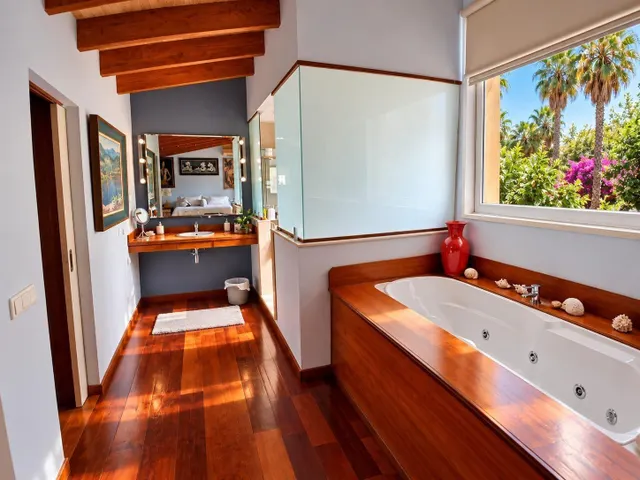 Villa con piscina y parcela de 2.075 m2 en Ses Rotgetes, cerca de Palma — 19