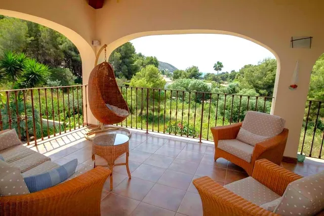 ▷Villa con Piscina en Moraira El Portet, Costa Blanca. — 3
