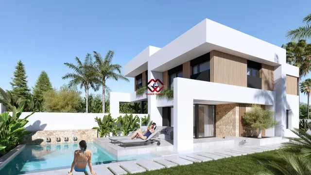 Modernas villas adosadas con piscina privada en Las Filipina - foto 2