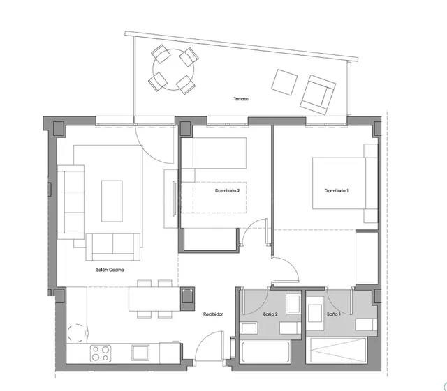 Ático Premium en Selecta Costa, Salobreña: diseño, confort y una terraza para vivir el Mediterráneo. — 40
