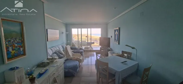 Ático de lujo en Playa de Gandia: vistas al mar, terraza panorámica y acceso directo a la playa en Residencial Aiguablava. — 13