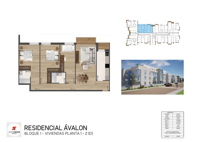 PROMOCIÓN DE PISOS EN SANCIBRIÁN (SANTA CRUZ DE BEZANA)- RESIDENCIAL ÁVALON. 2ª FASE — 15