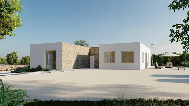 Villa de obra nueva en parcela rústica de 11.559 m2 en Benejúzar — 6